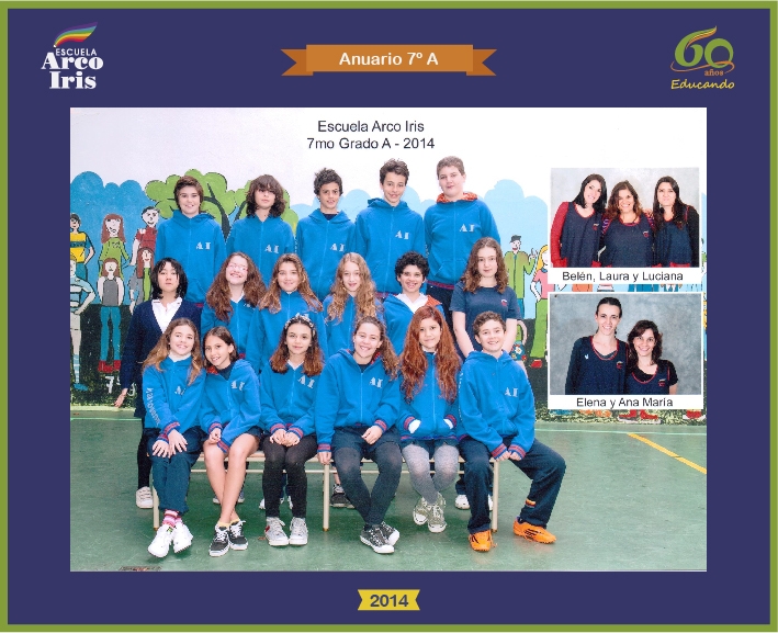 Promoción de 7.º A de 2014
