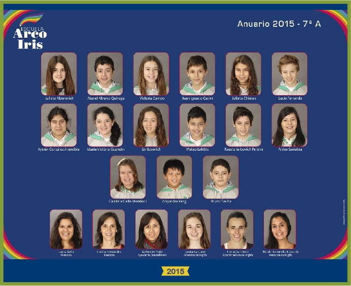 Promoción de 7.º A de 2015