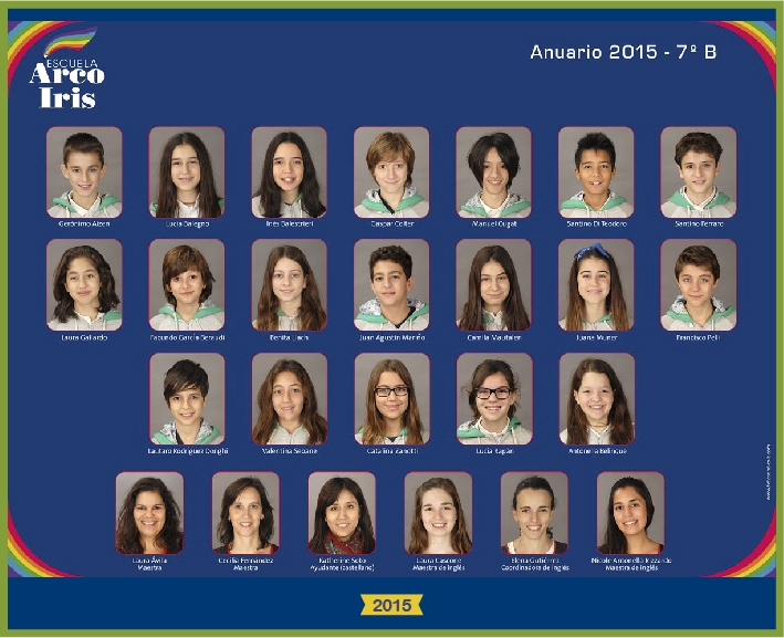 Promoción de 7.º B de 2015