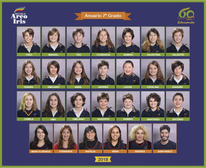 Promoción de 7.º grado de 2018