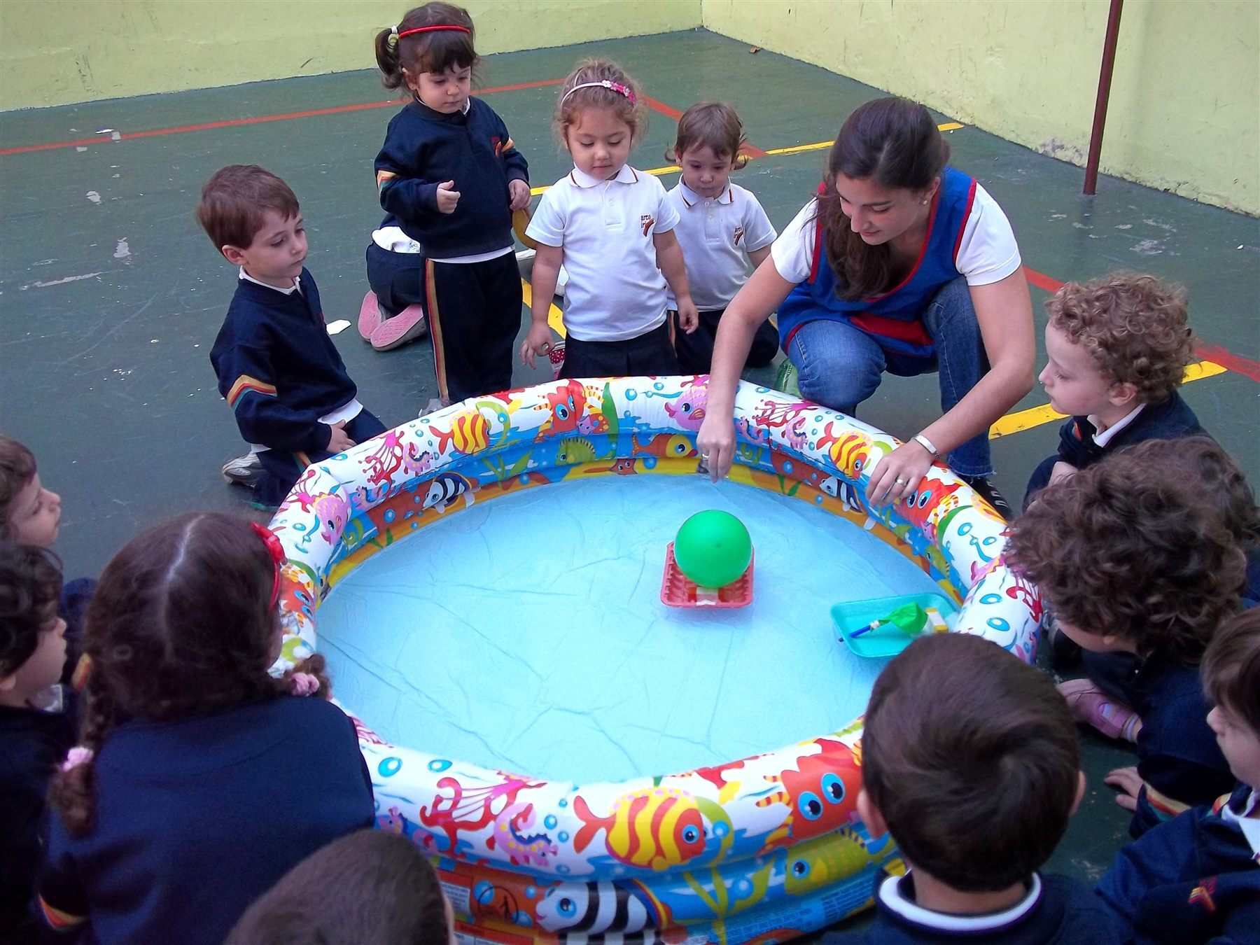 Actividad de exploración en Nivel Inicial